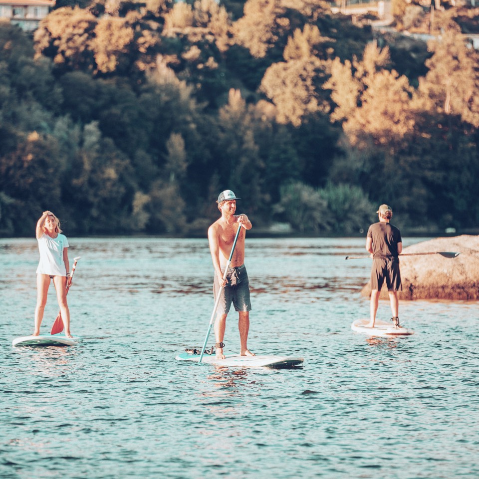 SUP tour on the Douro River near Porto