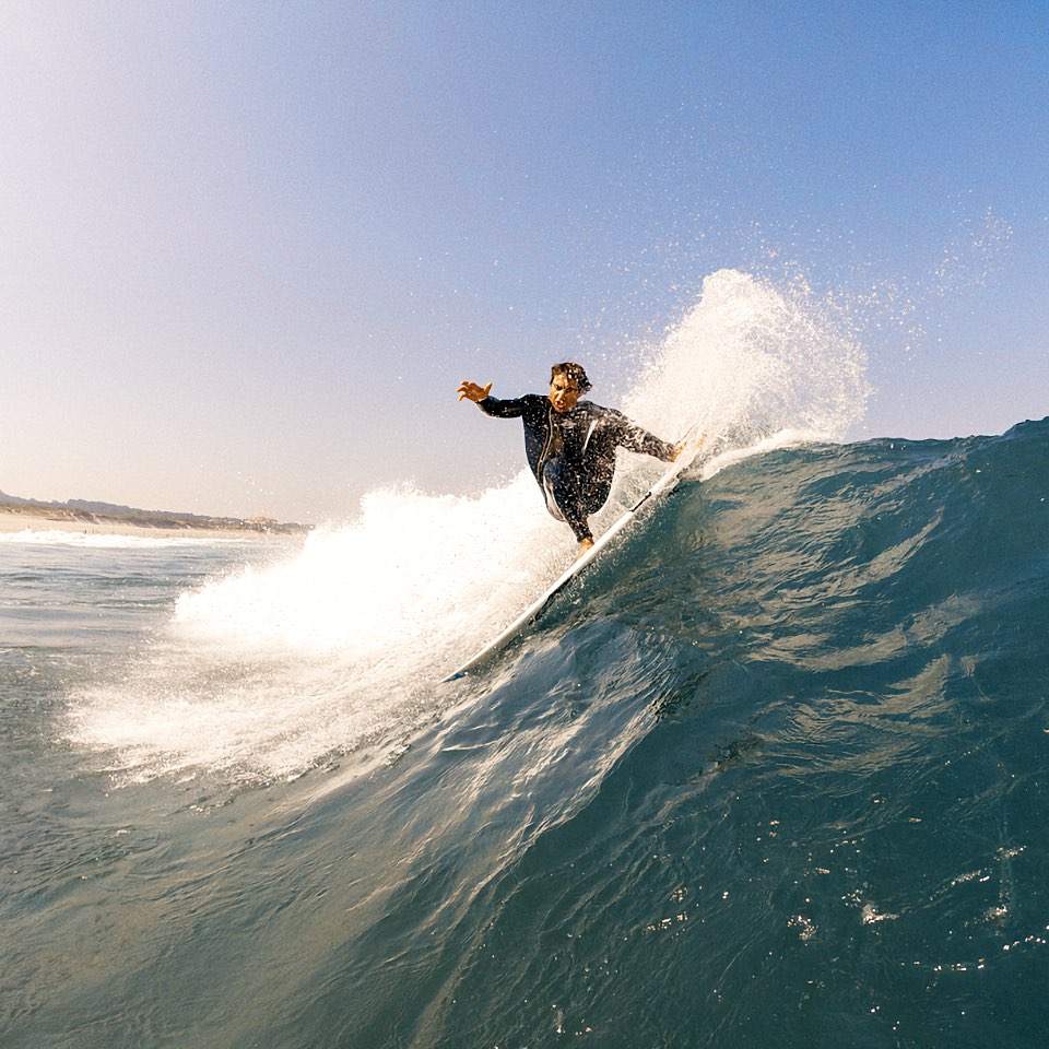 Âncora, surf spot in the north of Portugal.