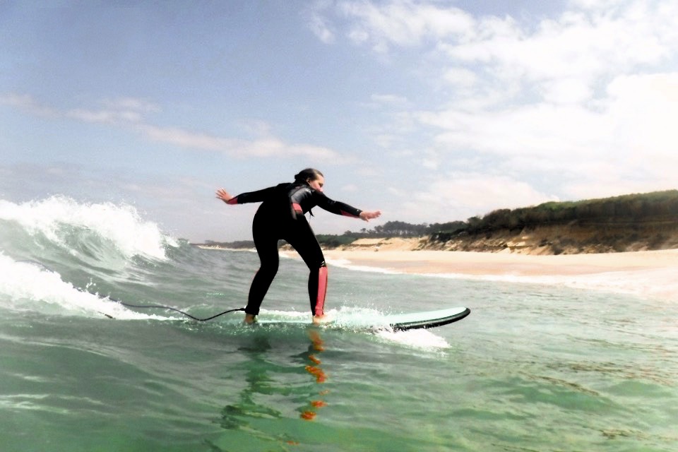 Praia de São Pedro de Maceda, surf spot in the north of Portugal.