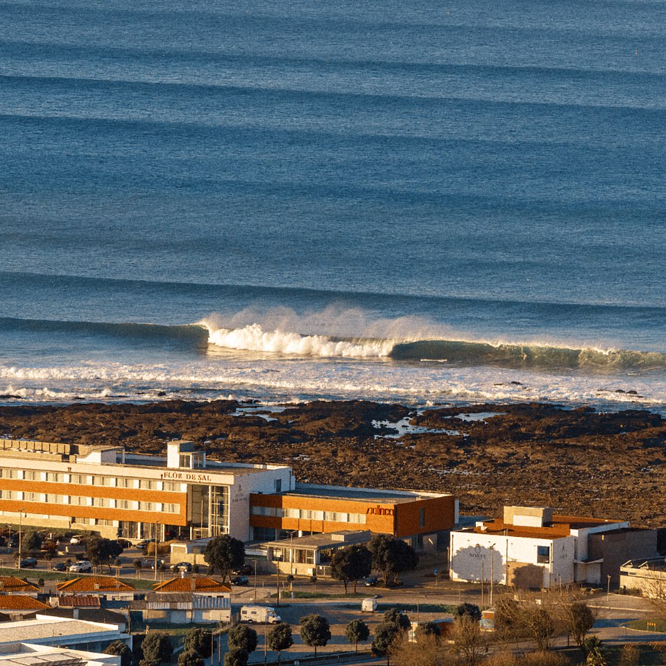 Viana do Castelo, surf spot in the north of Portugal.