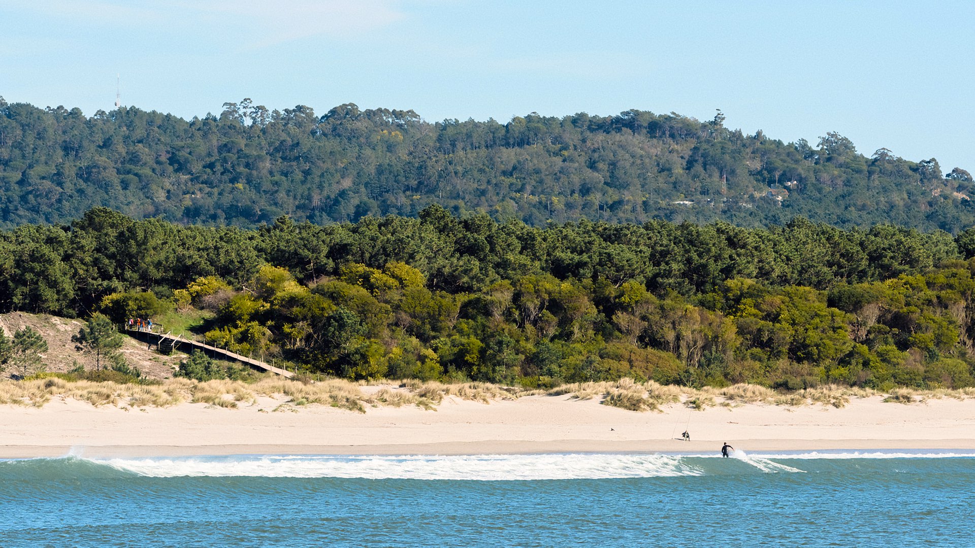 Viana do Castelo, surf spot in the north of Portugal.