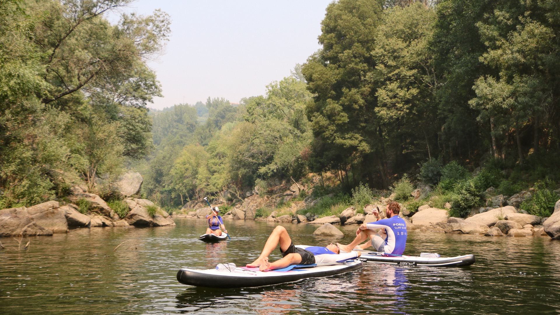 SUP tour on the Douro River