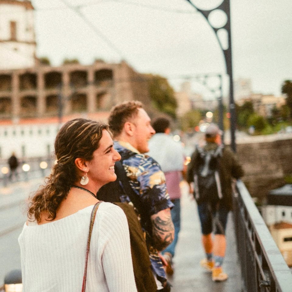 City tour on the Dom Luís I Bridge