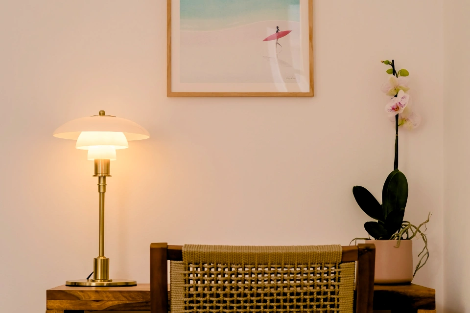 Superior room with a work desk