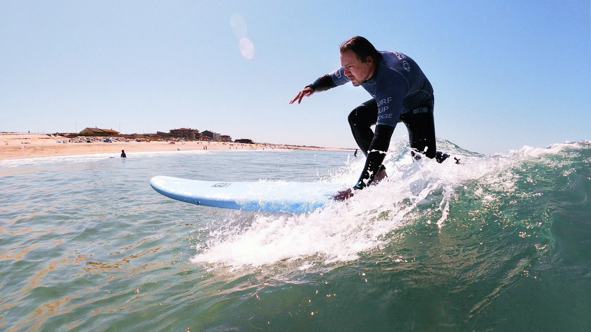 Intermediate Surf Lesson in Porto
